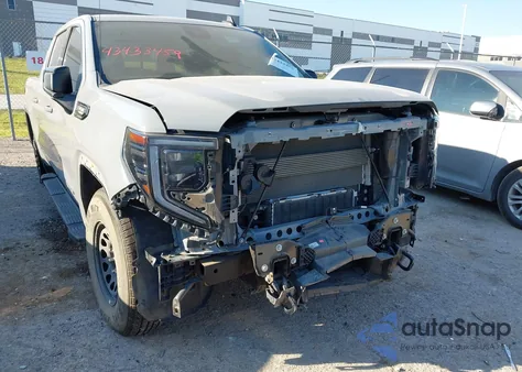 2024 GMC Sierra 1500 4Wd Short Box Elevation With 3Sb from USA, damaged, VIN 1GTUUCE88RZ207301